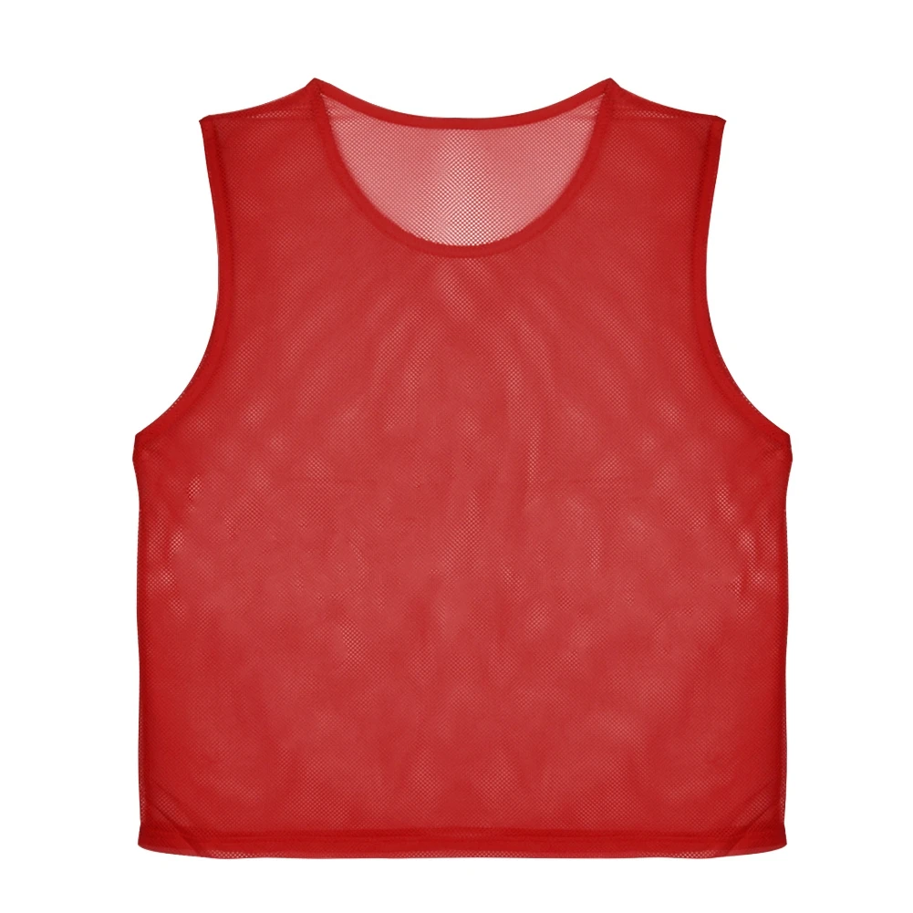 12 шт. взрослый футбол Pinnies быстросохнущие футбольные майки жилет ...
