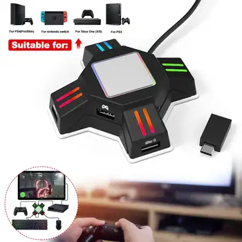 

Keyboard Mouse Adapter Gamepad Converter Controller For Switch For PS4 For PS3 For Xbox One FPS Game Accessories