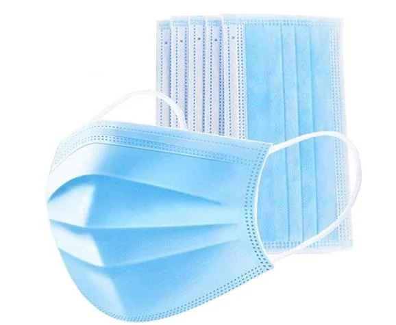 

Classic Blue Disposable Non-Woven Mask Three-layer Filter Unisex Anti-dust Mouth Mask proof coronavirus mask ship 72 hours