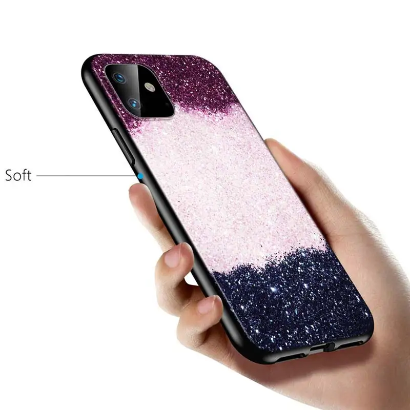 iphone 8 plus case Luxury Diamond Love Silicone Cover For Apple IPhone 12 Mini 11 Pro XS MAX XR X 8 7 6S 6 Plus 5S SE Phone Case iphone 7 cardholder cases