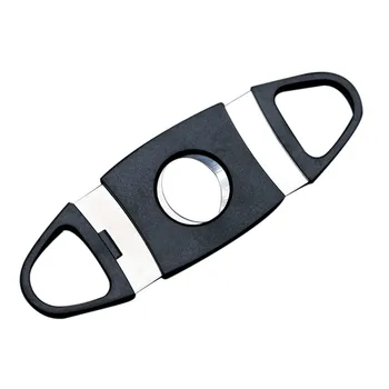 

2020 Hot Sale New Black Pocket Cigar Cutter Cigar Scissors Pocket Scissors Tools Part Запчасти На Перфоратор Dropshipping