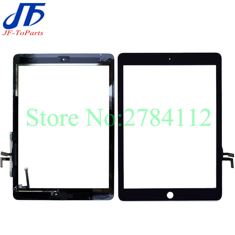 10 шт. сменный сенсорный экран для ipad 5 Air 3 A1822 A1823 2017 дигитайзер панель с клейкой