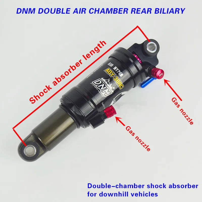 Beste Fiets Achter Shock Mountain Bike Downhill Coil Rear Shock 165mm Mountainbike 190mm 200mm Achter Shock met lockout