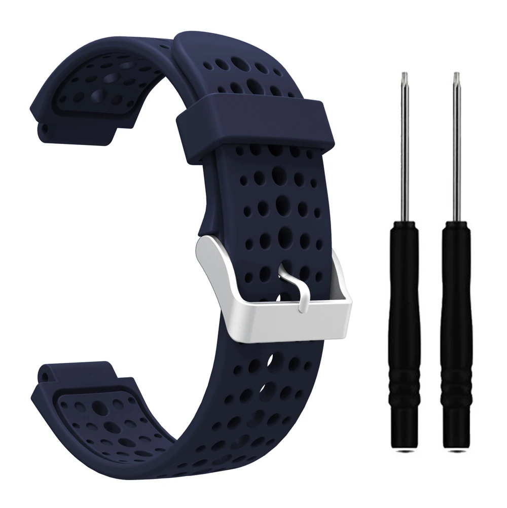 Замена силиконового ремешка для часов с 2 отвертками для Garmin Forerunner