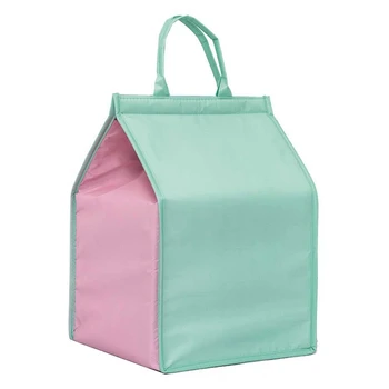 

Foldable Large Cooler Bag Portable Food Cake Insulated Bag Aluminum Foil Thermal Box Waterproof Ice Pack Lunch Box Delivery Bag