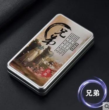 friends Мужская сигаретная коробка с зажигалкой, чехол для сигарет, креативная сигарета с зарядкой от USB Зажигалка для женских тонких сигарет - Цвет: friends