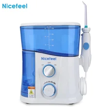 

Nicefeel FC188 Oral Irrigator Dental Jet SPA UV Sterilization Water Flosser Tooth Whitening Jet Tips with 7 Nozzles for Family
