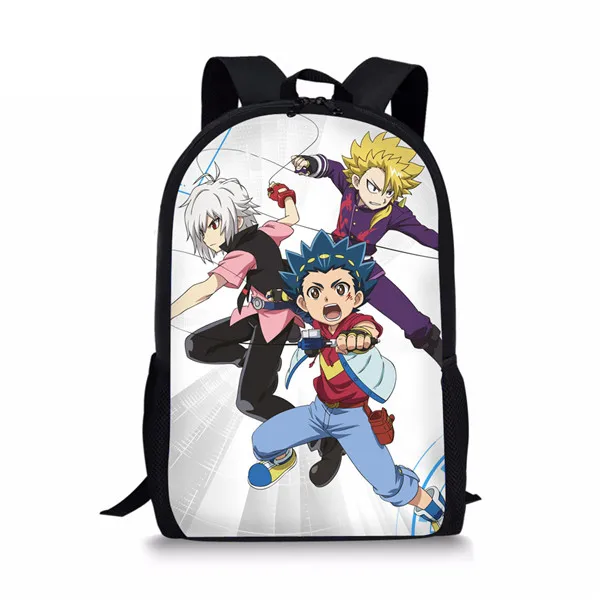 Тикин школьный рюкзак для детей мультфильм Beyblade Burst печатных подростков девочек мальчиков школьная сумка студентов Милая Книга сумка - Цвет: as picture16