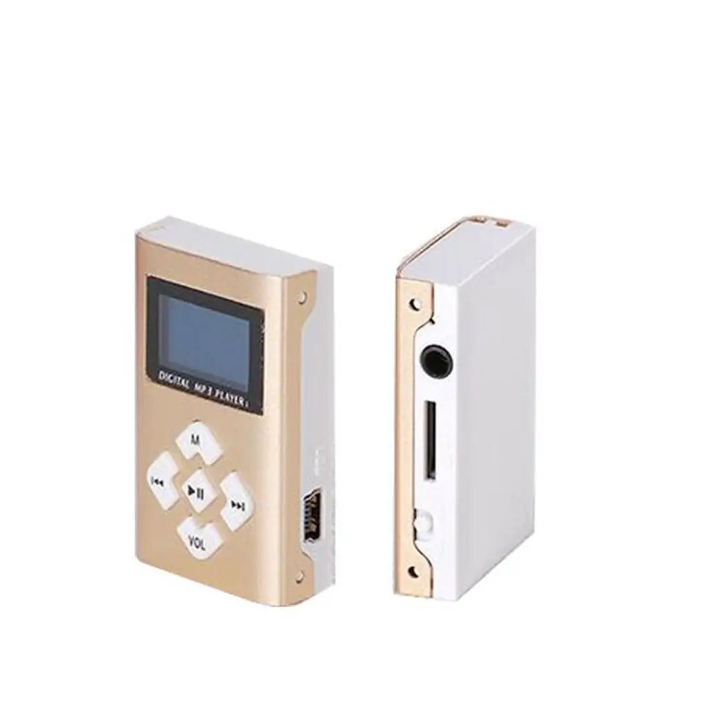 Монохромный экран кнопка вставная карта MP3 зарядка портативный TF мини Музыка 110 мАч зарядный кабель 160128 плеер