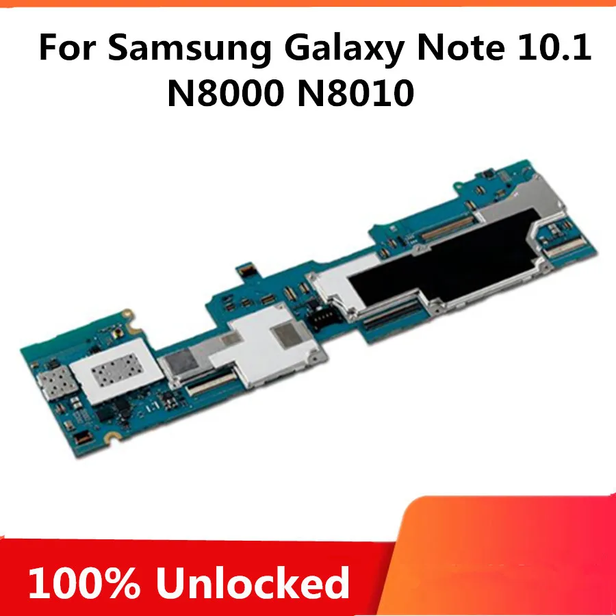 Материнская плата для Samsung Galaxy Note 10 1 N8000 N8010 с полным чипом Заводская
