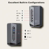 ssd hdd A95X מקס פלוס משחק טלוויזיה תיבת Amlogic S922X 4GB 64GB אנדרואיד 9.0 Set Top Box Plex Media Server Support 4K SSD HDD SATA עם Gamepad (4)