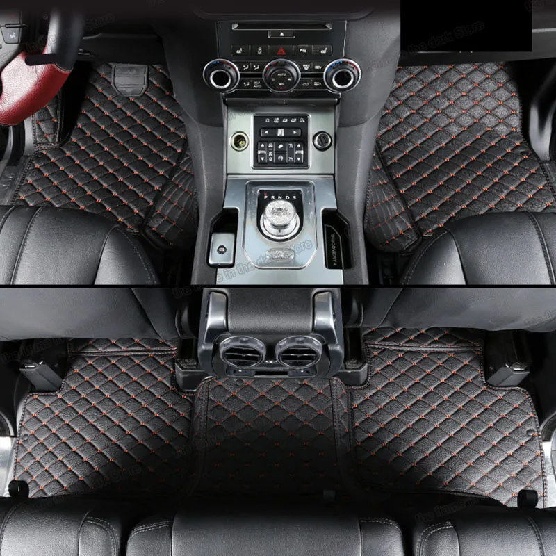 Lsrtw2017 Кожаный Автомобильный напольный коврик для range rover sport L320 2005 2006 2007 2008 2009 2010 2011