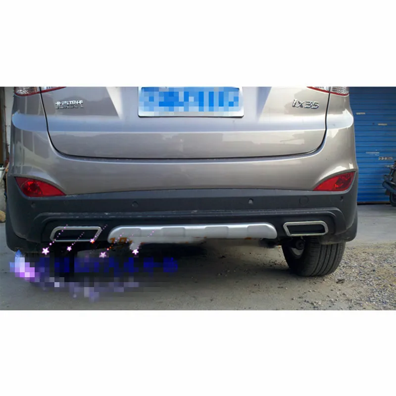 ABS передний и задний бампер протектор опорная пластина крышка подходит для hyundai IX35 2010- автозапчасти