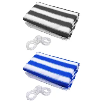 

0.9x5m Swimming Pool Shade Net Anti-aging Breathable Heat-resistant Privacy Screen With Rope Balcony Pool Fence