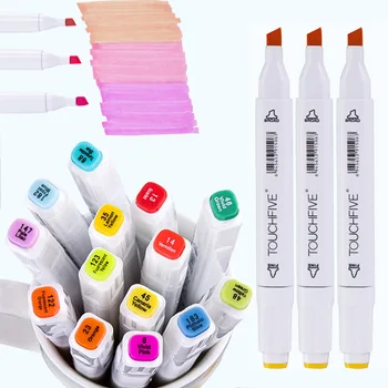 

Touchfive 30 Color Art Marker Pen Double Tips Color Markers Manga Drawing Markers Pen For Artist Manga Markers Art Supplies