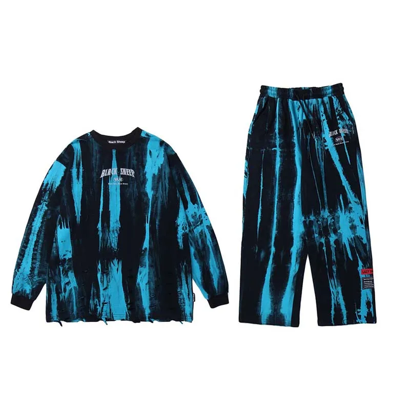 Костюм UNCLEDONJM мужской из 2 предметов Повседневный пуловер хлопковый спортивный