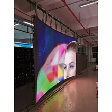 Полноцветный светодиодный панельный экран для помещений p3.91 светодиодный дисплей видеостена