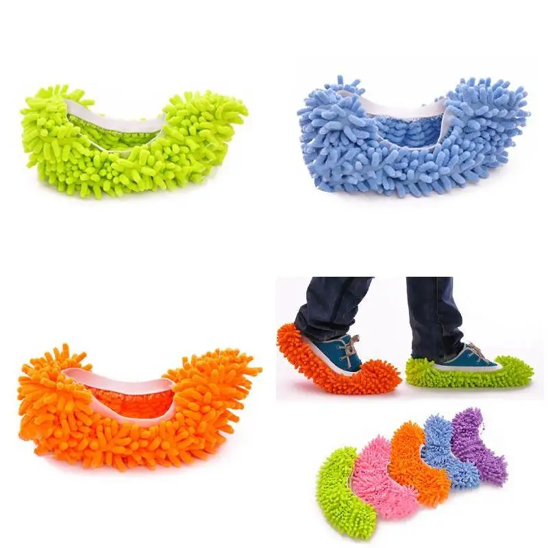 Shoe Covers Dust Mop Slipper House Cleaner