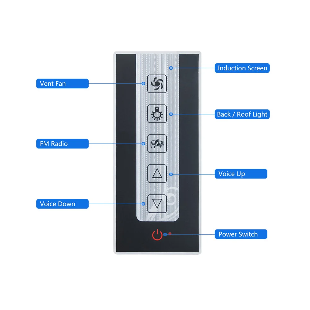 1 комплект, черный индукционный ключ, душевой контроллер, комплект, динамик, светильник, FM радио, вентиляционный вентилятор, панель управления, трансформатор для душевой кабины
