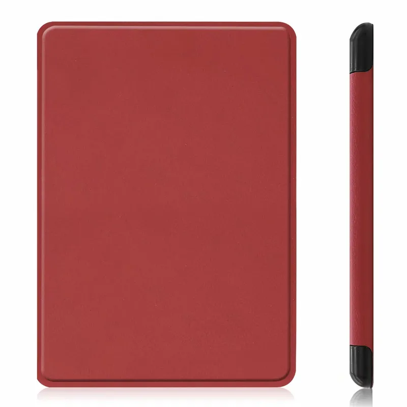Wine Red Легкий тонкий чехол для funda kindle 10th generation Smart Magnetic электронная книга Ereader чехол для Capa kindle чехол Etui - Цвет: Wine Red