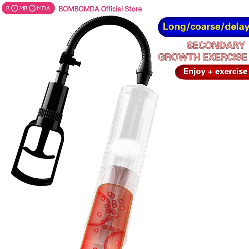 Насос для увеличения пениса Мужской вакуумный насос Вагины мастурбатор мужчин