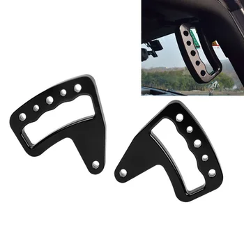 

2PCS Black Aluminum Grab Bar Front Grab Handle for Jeep Wrangler JK JKU 2007-2017 Unlimited Rubicon Sahara Sport 2/4 door