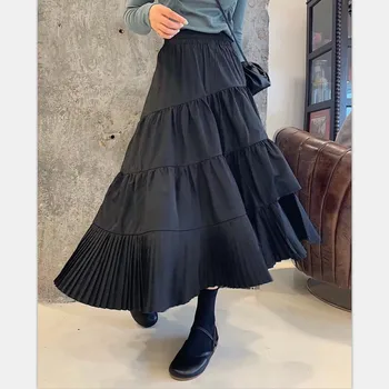 

2020 New Fashion Women Skirts Patchwork Summer Skirts Women Spring Long Skirt #995