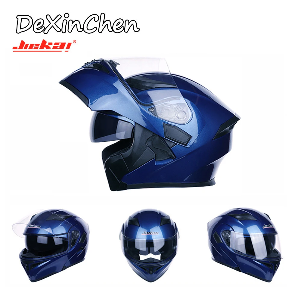 Capacete мотоцикл Jiekai шлем велосипедные шлемы для Moto кафе гонщика кожаный чехол из