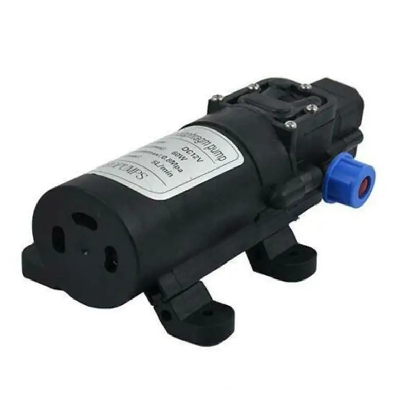 DC 12V 60W мини микро мембранный Водяной насос высокого давления автоматический