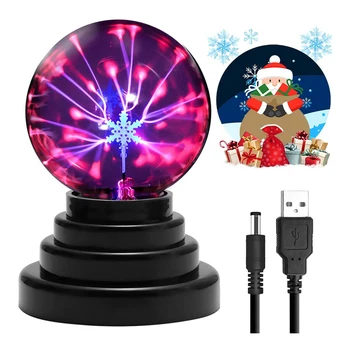 

Magic Plasma Ball Touch Sensitive Lamp Light Nebula Sphere Christmas Party Table Lamp Kids Playing Lights New Year Lights