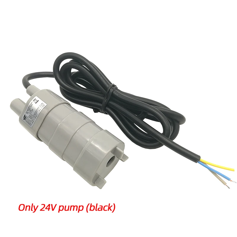 JT500 склад в России Высокое качество 12/24V 1.2A 14,5 W 600L/ч солнечной аквариум три основных микро электрический водяной погружной насос - Напряжение: 24v black
