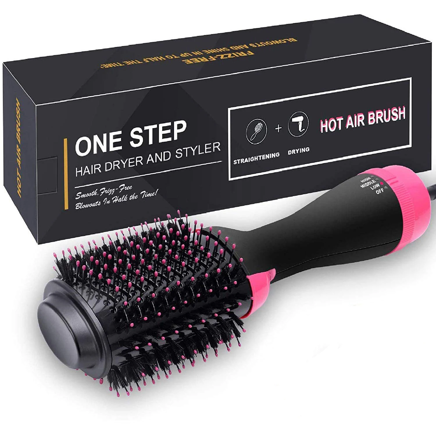 hair dryer brush in one