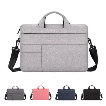 

Shoulder Laptop Bag Case For Xiaomi Air 12.5" Air 13.3" Pro 15.6 Zipper Handbag Sleeve 11 12 13 14 15 inch Nootbook Pouch Cover