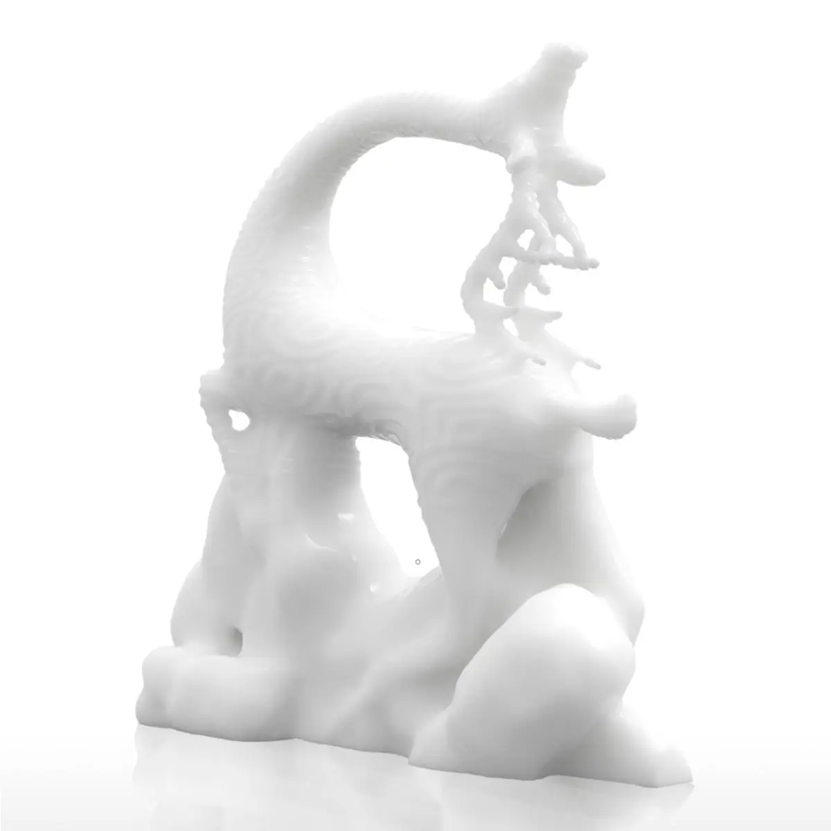 

3D Printed Modern Sculpture Singing Deer Originally Designed Home Decoration Furnishing Ornament Artwork For Home Office