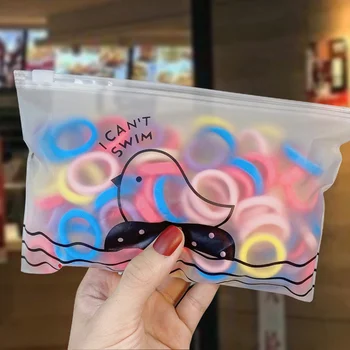 

50PCS/3CM Girls Elastic Hair Bands Kid Hair Gum Rubber bands Colorful Small Gum For Ponytail Holder Headbands Hair Accessories