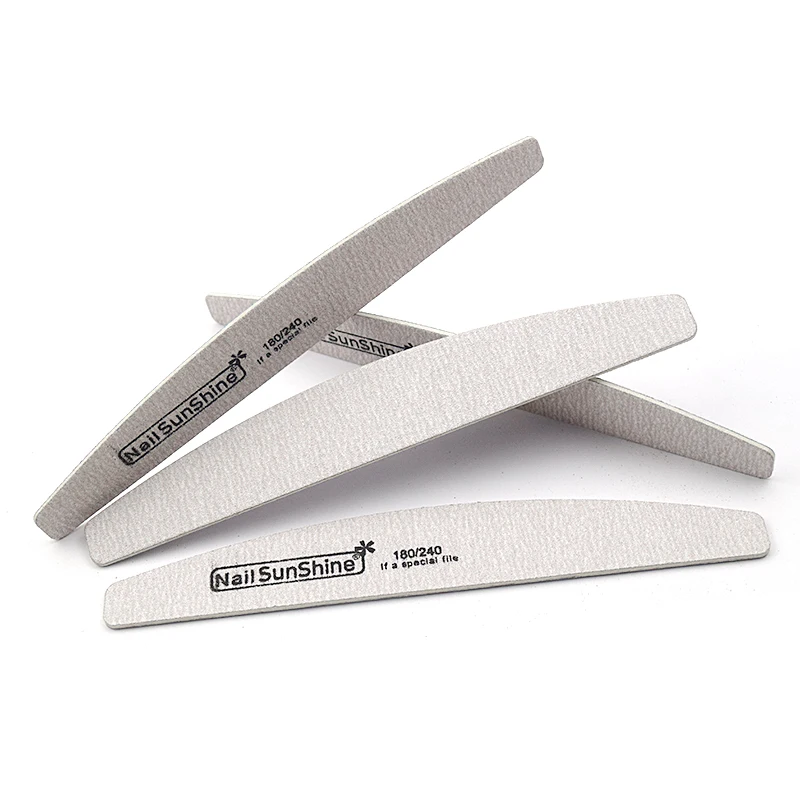 10pcs/15pcs Professional Nail Files - 100/180 Grit