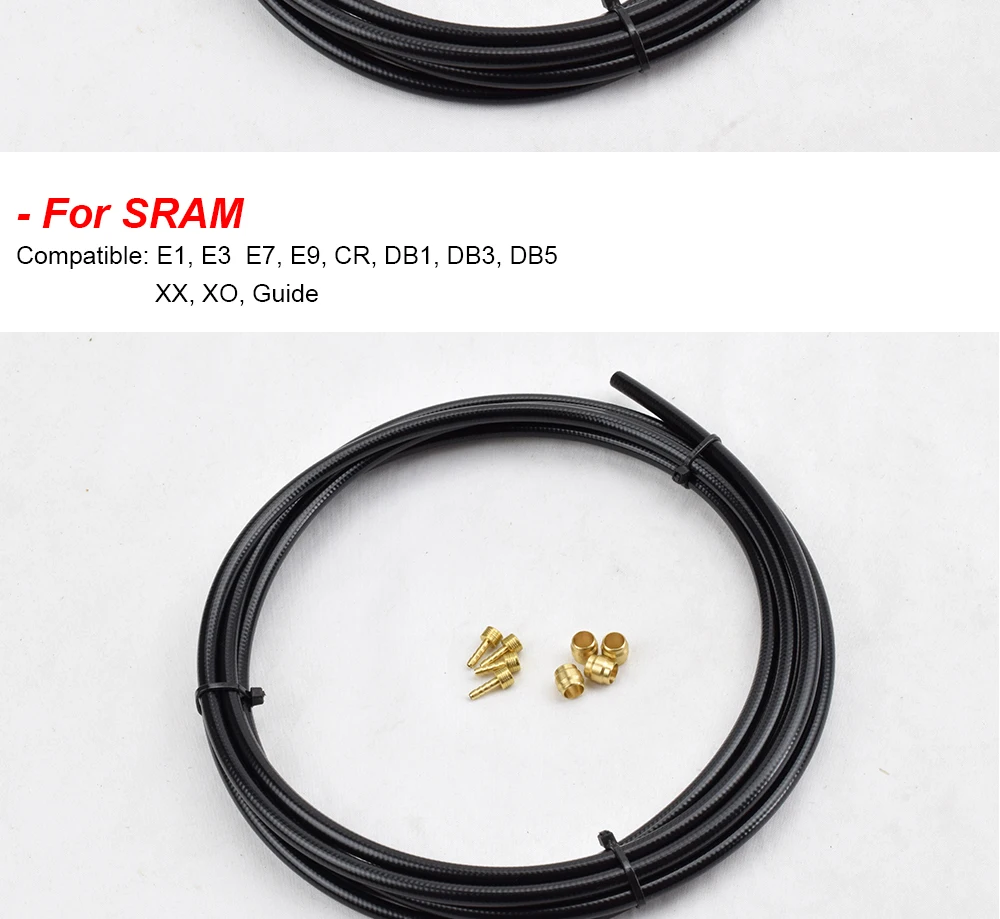 Велосипедный масляный дисковый тормозной кабель 2,5 м BH59 BH90 нажимное кольцо т игла MTB велосипедный Гидравлический тормозной кабель шланг для SHIMANO SRAM MAGURA