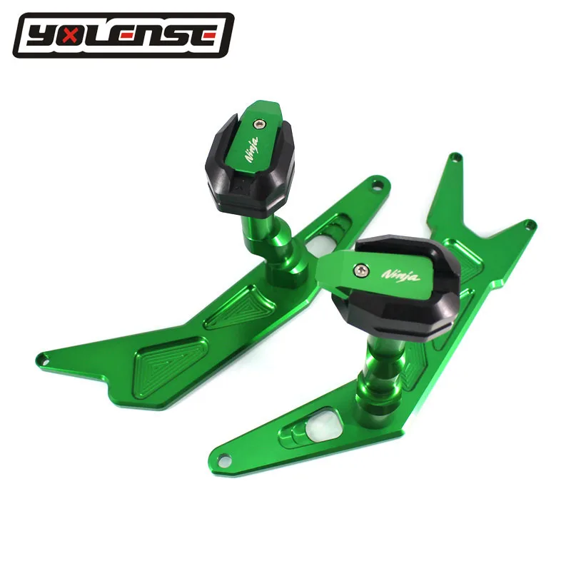 Для KAWASAKI NINJA250 NINJA300 NINJA 250 300 2013 2016 Мотоцикл CNC Рамка слайдер поломка защита от