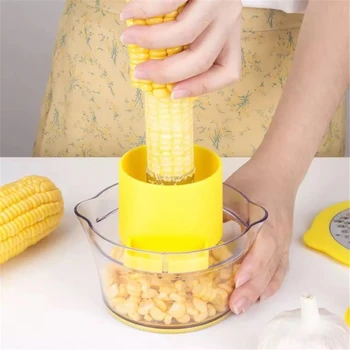 

24 Pcs Corn Stripper Shucker Corn Kernel Remover Ginger Grater Niblet Separator Stripping Tool Vegetable Sheller Wholesale