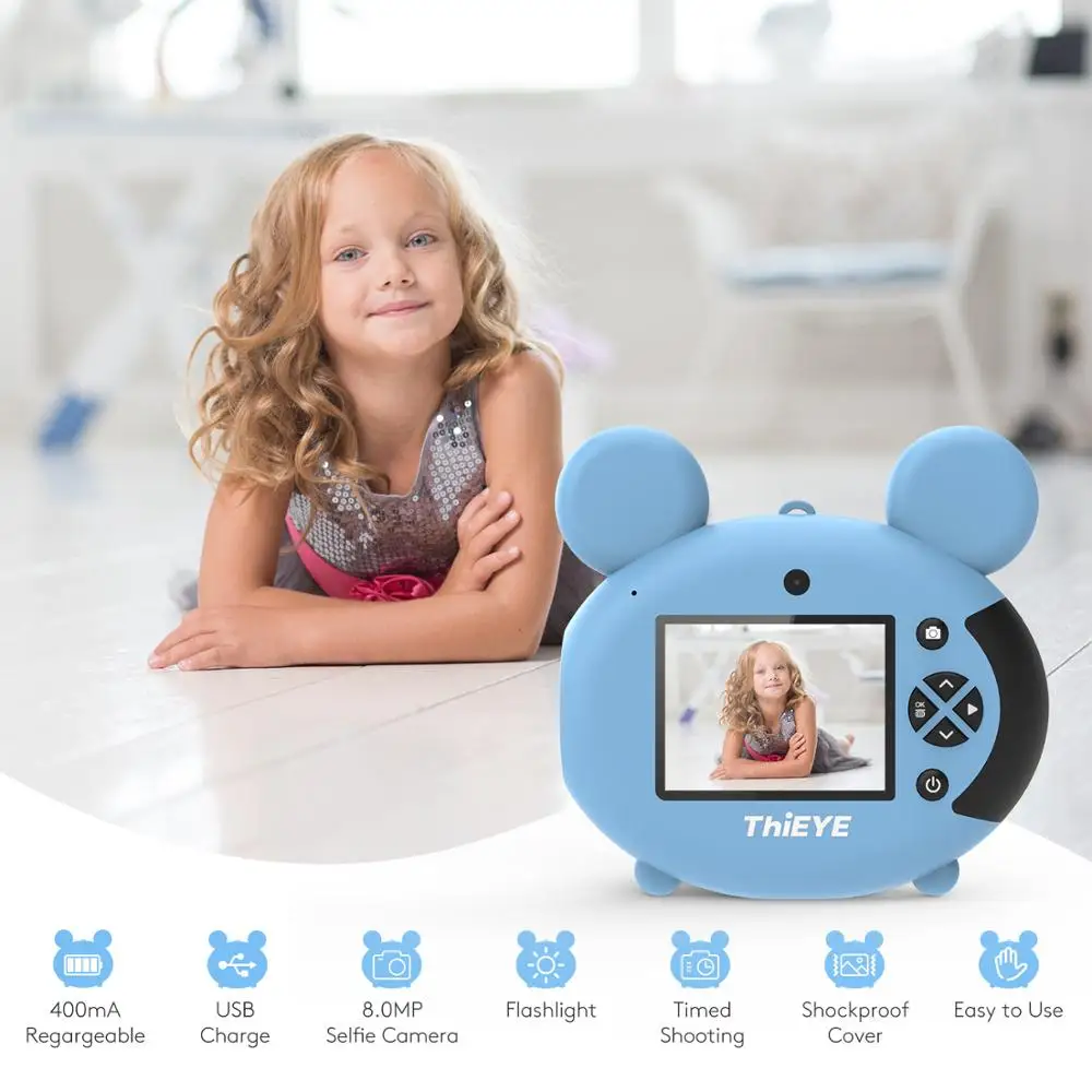 ThiEYE Kiddy 2 детская мини камера детские развивающие игрушки для детей подарки
