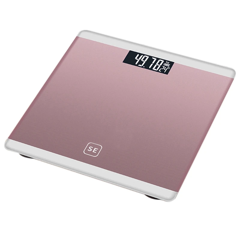 rose gold HHO-Digital Body Axunge электронные весы с ЖК-дисплеем управление здоровьем человека под названием Smart Balance электронные весы - Цвет: rose gold