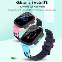 Дропшиппинг Детские умные часы для детей 4G сеть Wifi gps SOS SmartWatch Видеозвонок Водонепроницаемый Будильник камера Детские часы