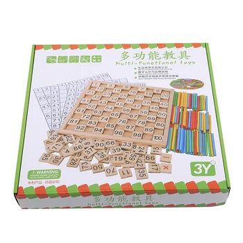 

Montessori Hundreds Board Math Montessori Educational Wooden Toys For Children Juguetes Madera Montessori Learning Education