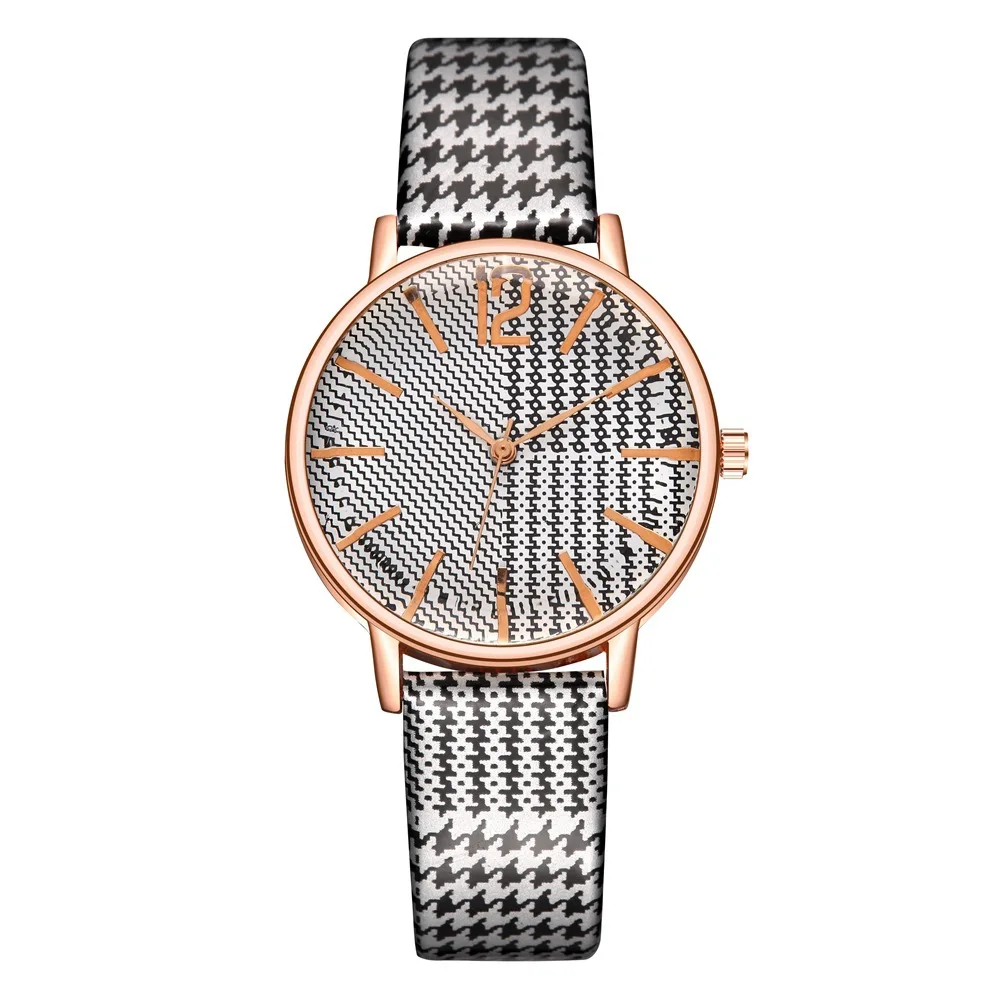 

2019 Women Fashion Watches Classic Stripe Leather Ladies Dress Watch Zegarek Damski Reloj Mujer Dropshipping Clock Montre Femme