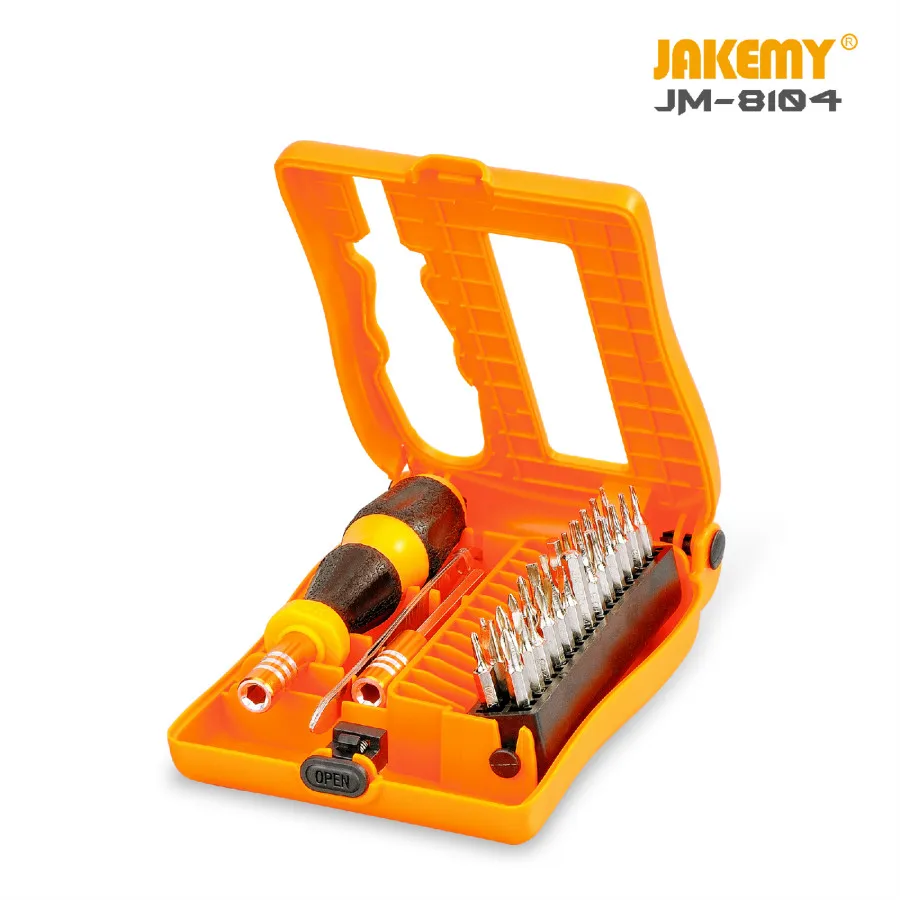 JAKEMY JM-8104 29 в 1 профессиональный многофункциональный Набор отверток прецизионные ручные инструменты набор для мобильного телефона компьютер DIY Repa