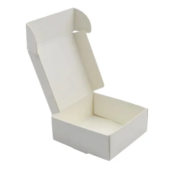 

100 x /Lot Small Kraft Paper Box Cardboard Handmade Soap Box Craft Paper Gift Box Packaging Jewelry Box White