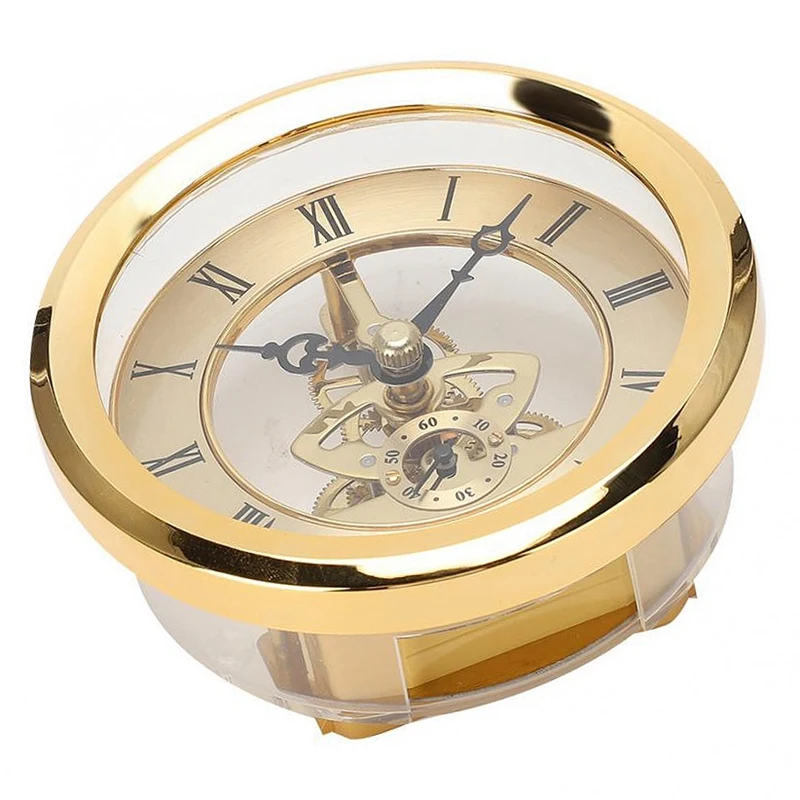 Игрушка Опора DIY Металл 103 мм Встроенные часы вставка прозрачные часы DIY стол ремесло принадлежность для часов карнавал вечерние часы ремонт инструмент
