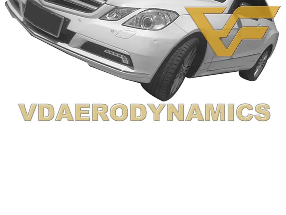 Подходит для Benz 10-13 W207 E класс E200 E220 E250 E300 E320 E350 E400 E500 Coupe 2Dr AFD Стиль углеродного волокна передний бампер для губ