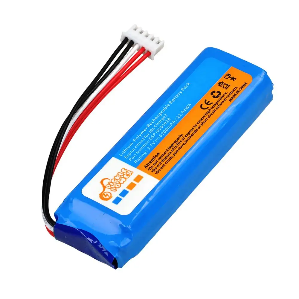 Аккумулятор 6200 мАч GSP1029102A для JBL Charge 3 Charge3 с установочными инструментами|Цифровые