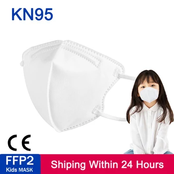 

10 Days Dilivery! KN95 Children Mask For 5-15 old Kid FFP2 Mascara infantil 5 Layers Face Mask Filter Respirator Reusable Masque
